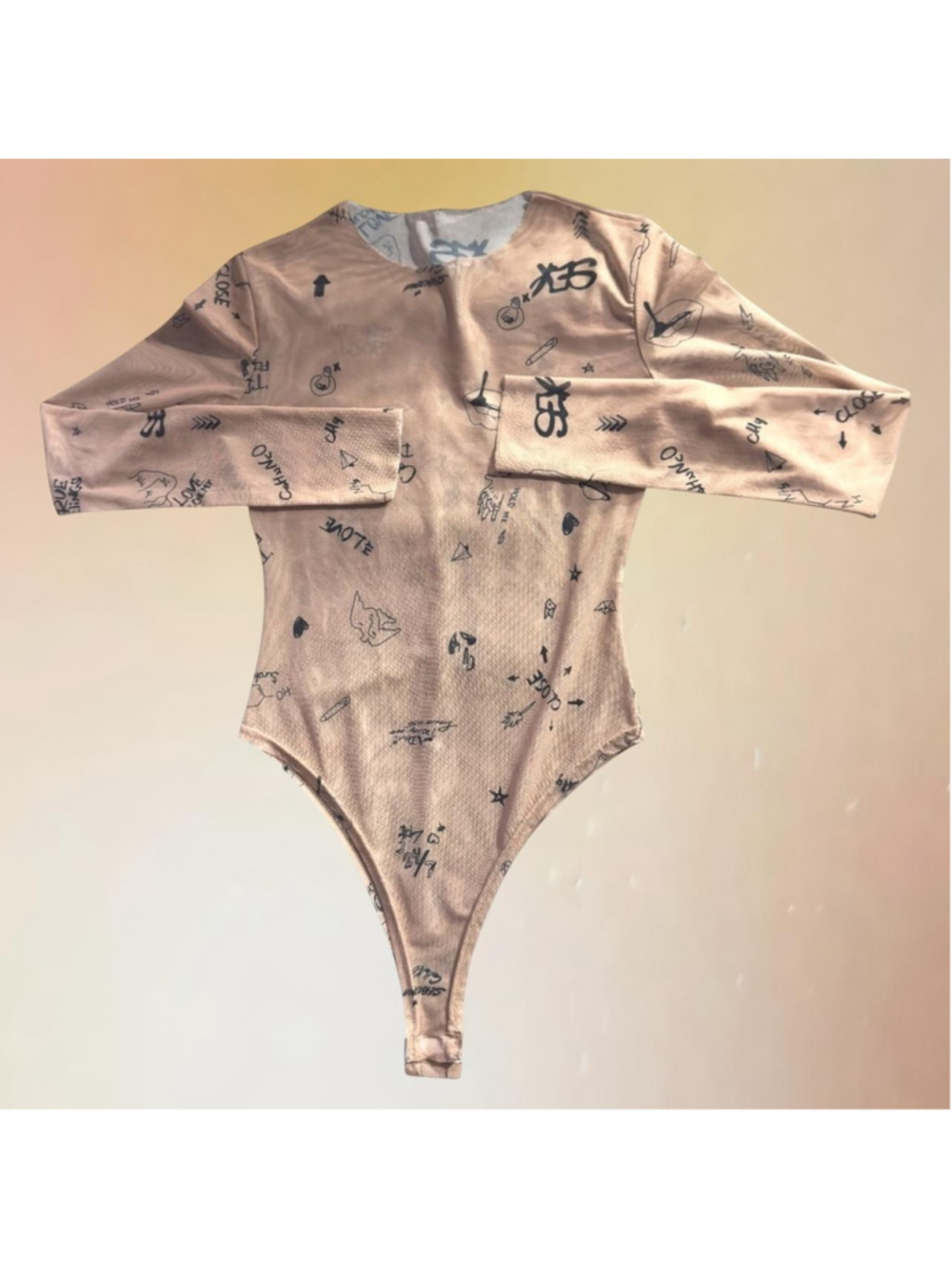 Tattoo Leotard Bodysuit